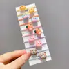 Gravata de bebê pequena, corda de cabelo, tendão de borracha infantil, laço feminino, acessório de cabeça para bebê, anel de cabelo para polegar, corda de cabelo, acessórios de cabelo