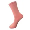 Calcetines Deportivos Unisex para Correr al Aire Libre, Color Sólido, Versátiles, Transpirables, Absorbentes de Sudor, con Suela de Toalla, de Media Pantorrilla