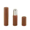 8g Bálsamo Sólido en Barra Ungüento de Hierba Morada Maquillaje Cosméticos Barra de Rubor Marrón Mate Barra Correctora Barra de Polvo Material de Empaque