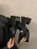 Sapatos Mary Jane Retrô Sazonais First Encounter para Mulheres, Novo Estilo Francês Outono 2026 Sapatos de Couro Bico Fino para Combinar com Saias