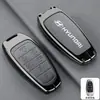 Adecuado para Funda de Llave Hyundai Parisi Tucson Santa Fe Sonata Control Remoto Carcasa Metálica Hebilla Bolsa