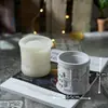 Resina Epoxi Aromaterapia Yeso Taza Jarrón Almacenamiento Molde de Silicona Templo Cemento Concreto Molde de Yeso DIY