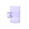Conexión en T transparente de UPVC para suministro de agua, estándar de EE. UU. Conexión en T transparente SCH80 para suministro de agua.