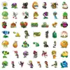1000 folhas Plantas vs. Coleção Zumbis Adesivos de Grafite Desenho Animado Decoração Transfronteiriça Mala Adesivos Infantis Atacado