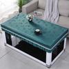 Mesa de jantar Mesa de centro Capa de mesa retangular à prova d'água, à prova de óleo, anti-escaldante, toalha de mesa de couro, capa de couro, toalha de mesa de couro sem lavagem