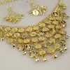 Accesorios de Danza del Vientre al por Mayor/Collares de Danza del Vientre/Aretes de Danza del Vientre/Juego de Dos Piezas de Cadena para el Cuello y Aretes Moda