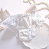 Suministro a Largo Plazo Algodón Floral Japonés Princesa Sexy Bordado Triángulo Volador Ropa Interior para Niña
