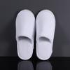 Pantuflas Desechables para Casas de Huéspedes, con Impresión de Logo, al por Mayor, para Hoteles, Felpa de Coral, Antideslizantes, Portátiles, de Suela Gruesa