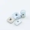 En Stock Tuerca Deslizante de Acero Inoxidable 304, Estándar Nacional/Europeo 20/30/40/45 Tuerca Cuadrada en T M3-M6