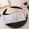 Nueva Bolsa de Lápices con Lazo de Alta Apariencia Ins de Gran Capacidad para Niña Bolsa de Papelería Bolsa de Almacenamiento para Estudiante Bolsa de Cosméticos