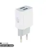 Adaptador de Porta Dupla 5V2.1A Carcaça à Prova de Fogo para PC Certificado CE Materiais Ecológicos Padrão Europeu Carregador Duplo USB para Celular
