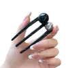 Pasador de Pelo de Tres Dientes en Forma de U para Mujeres 2026 Nuevo Peine de Alta Gama para Moño Accesorio para el Cabello Pasador Adorno para el Cabello