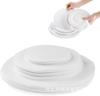 Fieltro Plato Redondo Almohadilla Separadora para Olla de Fondo Plano Almohadilla Separadora Protector de Vajilla Separador de Almacenamiento de Platos Cubierta Protectora