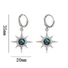 Bestseller transfronteiriço: Brincos pendentes com design de planeta estrelado cravejados de diamantes, modernos e únicos, com toque de luxo para mulheres, estilo gótico Y2K