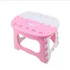 Taburete plegable de plástico para el hogar, portátil, pequeño, para exteriores, para niños y adultos, Mazar, grueso y pequeño.