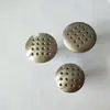 Manijas de aleación de zinc para armarios de ropa, manijas redondas para cajones, manijas de un solo agujero, gran mayoreo