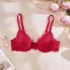 Conjunto popular de encaje para mujer con estilo de chica hot, fino, transpirable, sexy, dos piezas