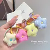 Ligas para el cabello de flores para niñas, Cuerdas para el cabello, Accesorios para el cabello de estilo coreano de alta elasticidad que no dañan el cabello, Cuerdas para el cabello para niñas, Accesorios para el cabello para niños