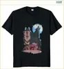 Tendencia de Moda Impresión Digital 3D para Hombre Verano Holgado Malla Transpirable Street Pulóver Cuello Redondo Manga Corta Camiseta Ninguno