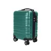 Maleta de Viaje Abs Pc Set de Tres Piezas con Logo Personalizado Gran Capacidad Maleta de Carrito de Viaje Abs con Contraseña 28 pulgadas