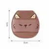 Esponja de Polvo de Piel de Animal Sintética, No Absorbe el Polvo, Cojín de Textura Aérea Malvavisco, Esponja de Maquillaje para Belleza, Doble Uso para Aplicación Seca y Húmeda, Esponja de Polvo Grande