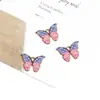 Pingentes Coloridos de Esmalte em Formato de Borboleta para Fazer Brincos e Penduricalhos, Materiais para Acessórios de Joias Artesanais, Pingentes DIY