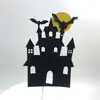 Decoración de Pastel de Cumpleaños Infantil Batman Enchufe Fiesta de Horneado Mesa de Postres Murciélago Pequeño Disfraz Accesorios Enchufables