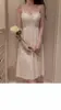 Camisón romántico estilo francés, bata de noche extra larga para mujer con copas en el pecho, bata estilo palacio, conjunto de dos piezas de seda, ropa de dormir de alta gama