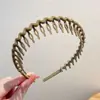 Nueva Diadema Antideslizante con Dientes para Mujer 2023 para Lavarse la Cara, Peinar el Cabello y Recoger el Cabello Suelto