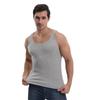 SNOW LOVE fábrica de copos de nieve al por mayor chaleco de algodón 100% para hombre chaleco elástico de hilo fino para hombre grande