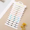 Moda Europea y Americana Transfronteriza Pintura al Óleo Tortuga Perla de Imitación Arcilla Blanda Cuentas Multicolores Set de Pulseras de Joyería de Mano para Mujer Venta al por Mayor