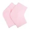 Meias de algodão respiráveis com cobertura de calcanhar em gel SEBS, proteção de calcanhar, meia de calcanhar parcial, meias anti-rachaduras, meias para os pés