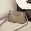 Bolsa Feminina 2026 Nova Bolsa Feminina de Couro Genuíno Verão Grande Capacidade Atmosférica Bolsa de Mãe Ombro Único Transversal