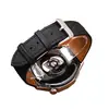 Pulseira de Couro Genuíno com Textura de Palma Universal de Liberação Rápida 18/19/20/22mm Banda de Reposição