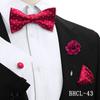 Gravata Borboleta Quadrada de Seda para Negócios Conjunto de 4 Peças Estilo Coreano Masculino Acessórios de Vestimenta para Banquete de Casamento Fábrica de Gravatas de Borboleta Estoque Pronto