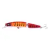 Isca Artificial Luya Multi-seção 14CM-20.2G Isca Dura Isca Artificial Biônica Isca para Pesca em Água Salgada Isca de Simulação de Peixe