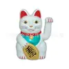 Figura de Gato de la Fortuna de Varios Tamaños para Decoración del Hogar, Regalo, Gato Eléctrico que Mueve la Pata para Apertura de Nueva Tienda, Inauguración de Casa, Gato Grande que Atrae el Dinero
