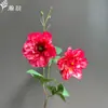 Flores Artificiales de Peonía Yiluo Decoración del Hogar Accesorios para Fotografía Ramo de Mesa para Bodas