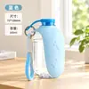 Botella de Agua para Mascotas al Aire Libre 300ml Correa Portátil Bebedero para Perros