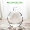 Adorno Francés Retro en Relieve Flor Pequeña Quemador de Incienso Florero para Sala de Estar Florero de Vidrio Transparente Sello