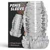 Preservativo Dente de Lobo Mágico para Comércio Exterior, Preservativo Dente de Lobo Ampliado e Espessado para Homens, Anel Peniano com Pontas Rosqueadas, Prazer do Casal