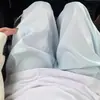 2026 Pantalones Casuales Sueltos Nuevos para Mujer Estilo Coreano Modernos Versátiles Pantalones de Verano Delgados de Tiro Bajo Pierna Ancha Largos hasta el Suelo
