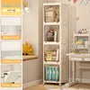 Caja de Almacenamiento para Libros Caja Plegable para Libros Caja de Almacenamiento para Libros para Dormitorio de Estudiantes Estantería para el Hogar Caja Transparente de Múltiples Niveles para Libros