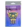 Imán para Refrigerador Copa Dorada Ouyonggu Imán de Metal con Relieve Decoración Museo del Palacio Tendencia Nacional Viaje Regalo Cultural y Creativo