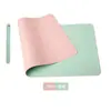 Alfombrilla de Ratón de Cuero Mantel Impermeable Pad de Escritorio Pad Grande para Portátil Pad para Teclado Esterilla de Mesa Esterilla para Mesa de Comedor