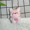 Haichao Joyería Broche de Felpa de Dibujos Animados Lindo Muñeco de Oso Muñeco Rana Gato Conejo Colgante para Bolsa DIY
