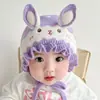 Nuevo Gorro para Bebé Otoño e Invierno Lindo para Niño y Niña Bebé Recién Nacido de Lana Tejida con Orejas de Conejo