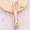 Hilo de Cera para Manualidades Patrón de Serpiente Cuerda de Imitación de Cuero 0.8mm de Grosor Pulsera Collar Cuerda Trenzada Hilo de Cera Coreano Material Hecho a Mano