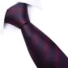 Corbata de Cachemira Rayada Casual de Moda para Hombre Lista para Usar del Fabricante 8cm Atada a Mano Formal Negocios Accesorios para el Lugar de Trabajo