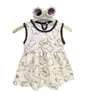 Vestido Colete Novo Estilo para Bebês Meninas, Vestido Casual de Suspensório 2026, Vestido Floral Infantil, Vestido Princesa Estilo Coreano para Menininhas